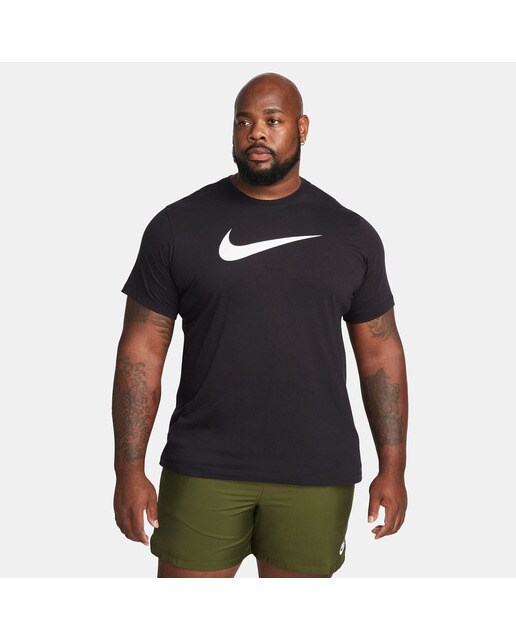 T-shirt de homem Sportswear Swoosh Nike Preto-5