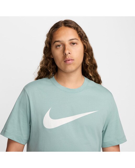 T-shirt de Homem Icon Swoosh Verde-3