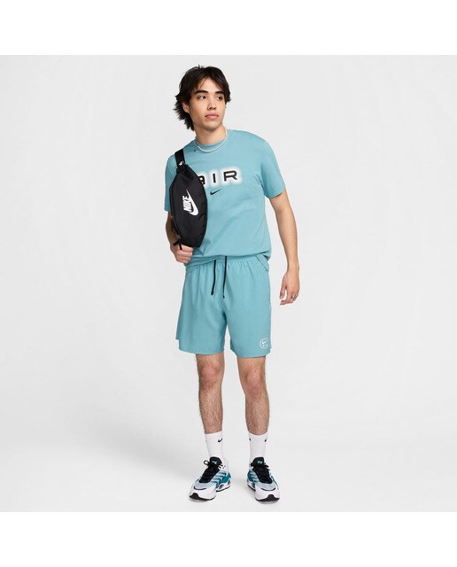 T-shirt de homem Air Nike Turquesa-4