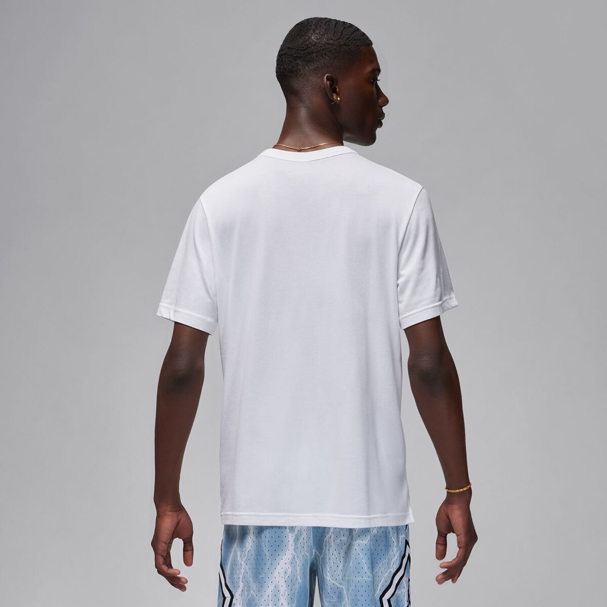 T-shirt de Homem Sport Branco / Preto-2