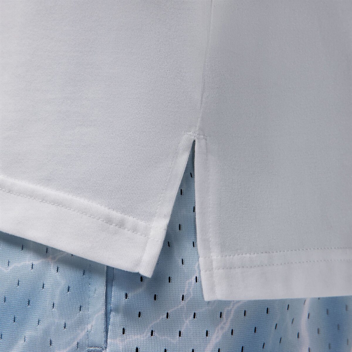 T-shirt de Homem Sport Branco / Preto-4