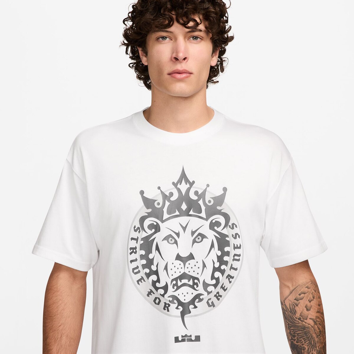 T-shirt de Homem LBJ M90 Branco-3
