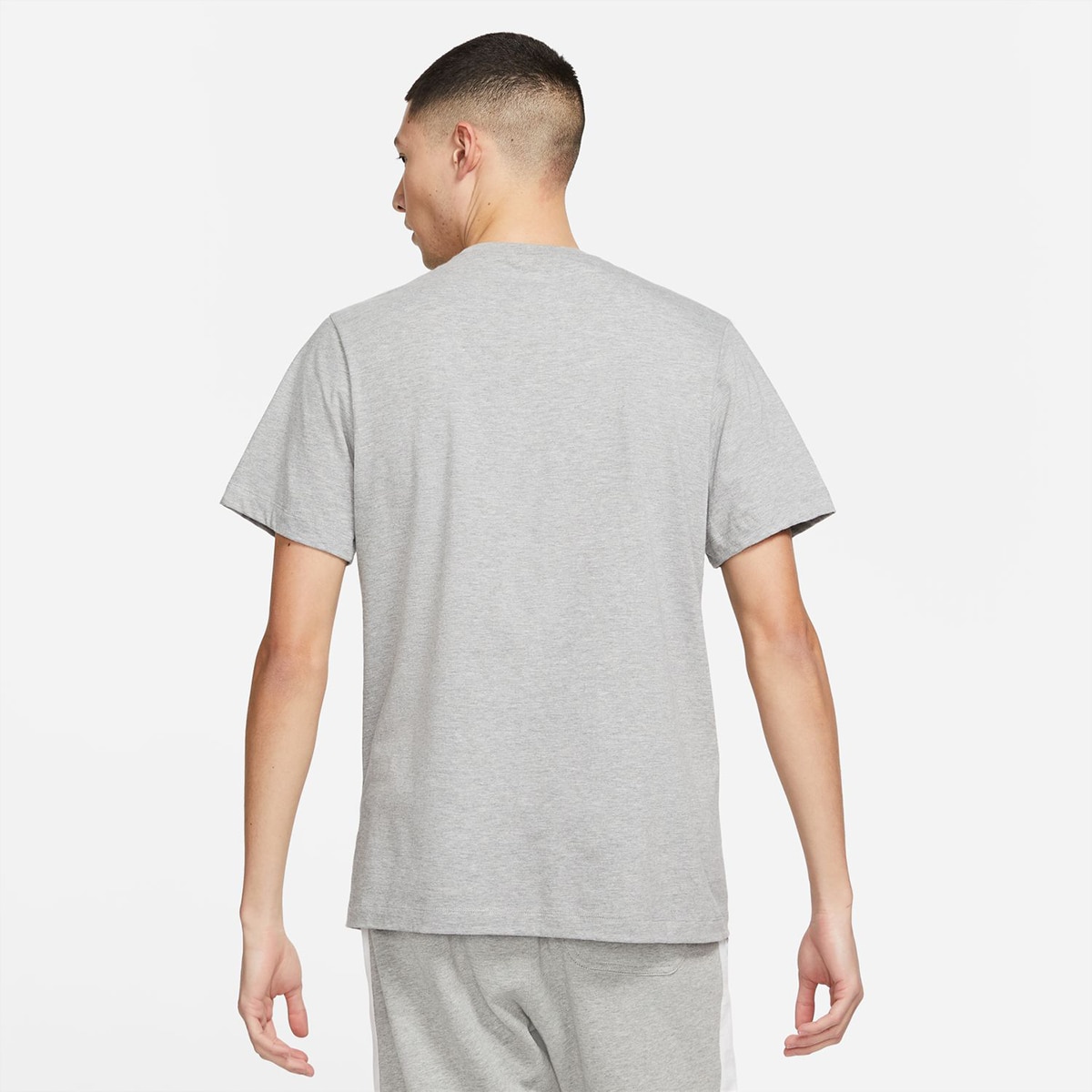 T-shirt de homem Sportswear Swoosh Nike Cinzento-2
