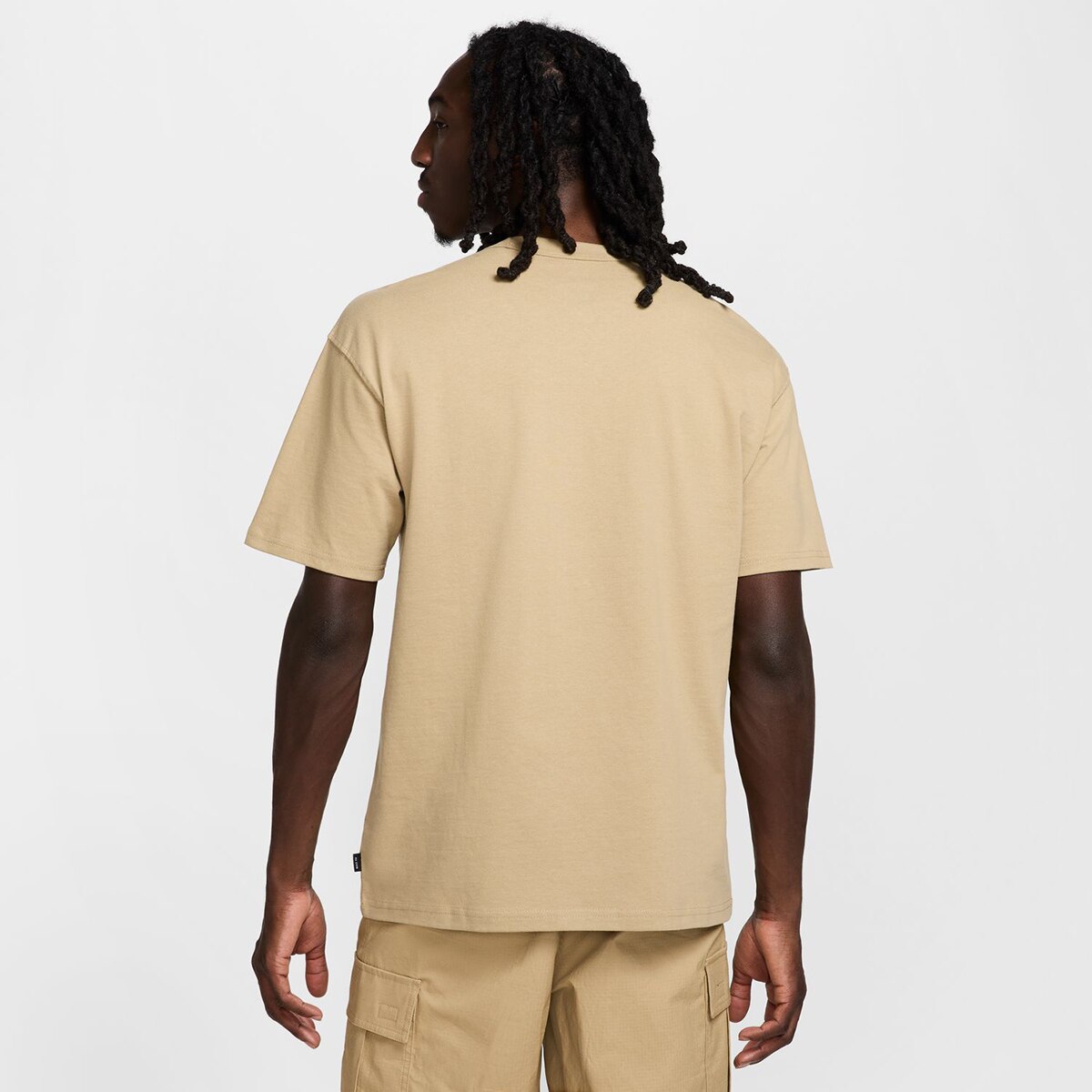 T-Shirt de Homem Sportswear Premium Essentials Bege-2