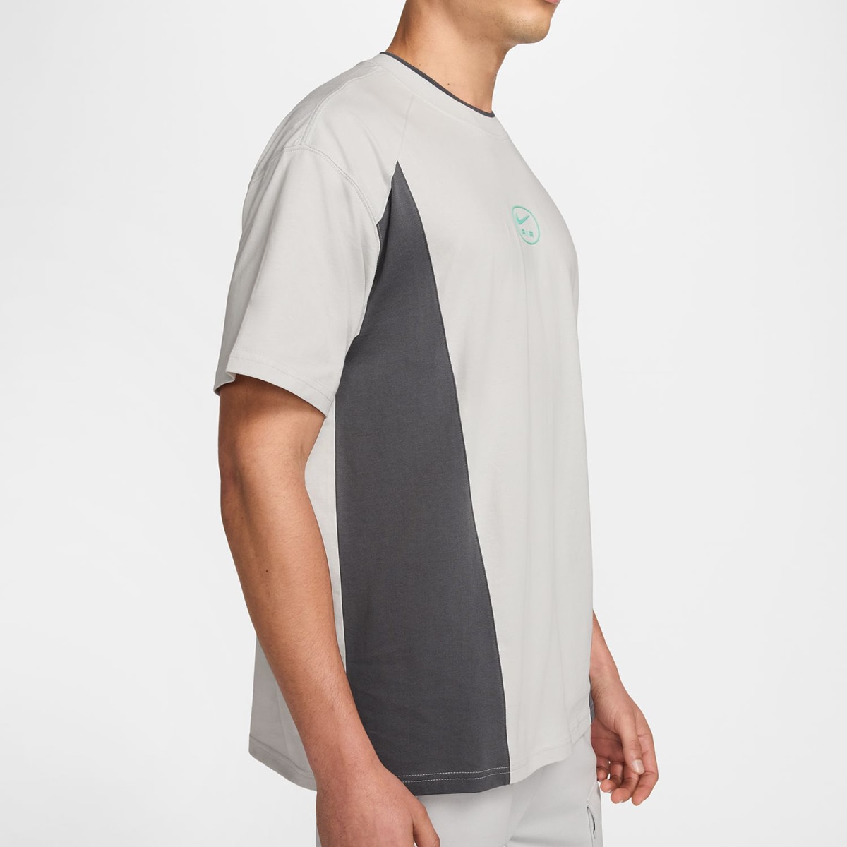 T-shirt de homem Air Nike Cinzento-3