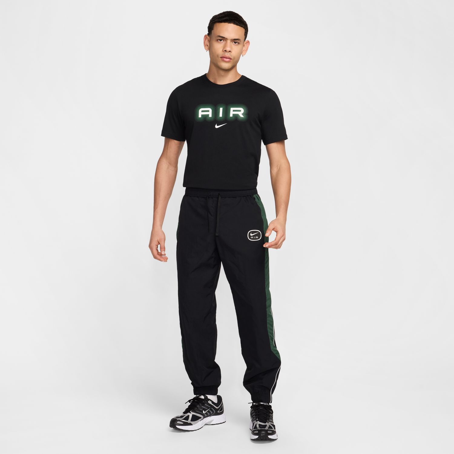 T-shirt de homem Air Nike Preto-4