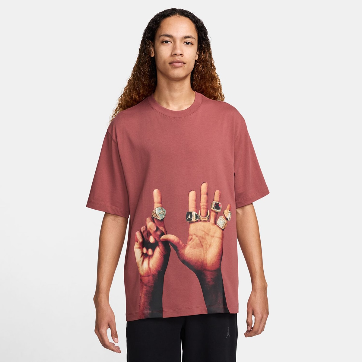 T-shirt de Homem FLT MVP Rosa-1