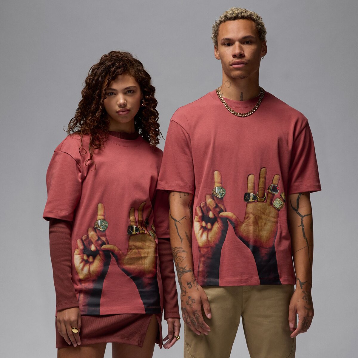 T-shirt de Homem FLT MVP Rosa-3