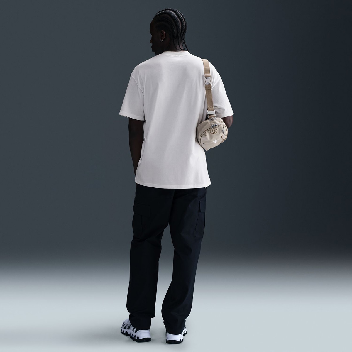 T-shirt de homem Air Nike Branco-5