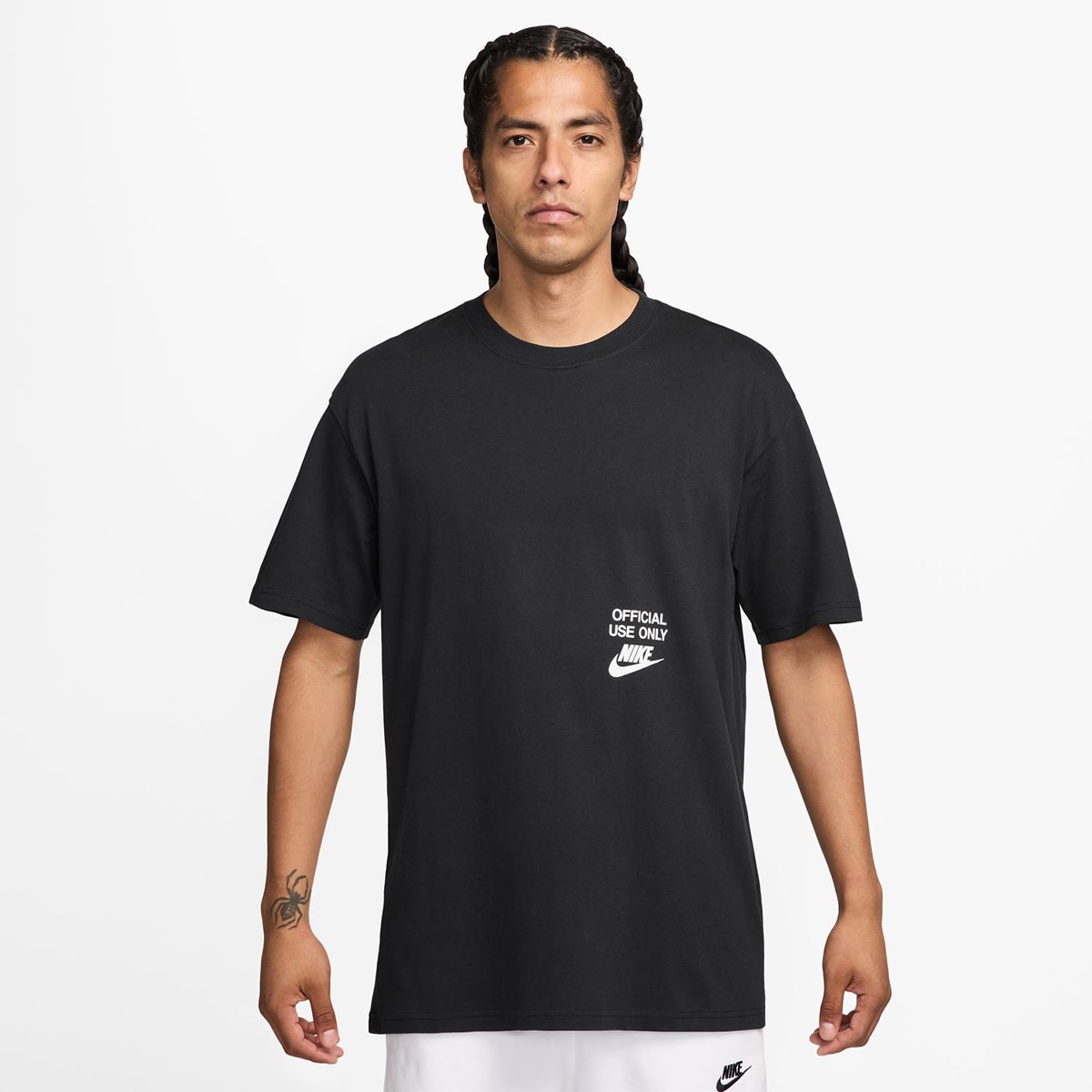 T-Shirt de Criança Sportswear Nike Preto-1