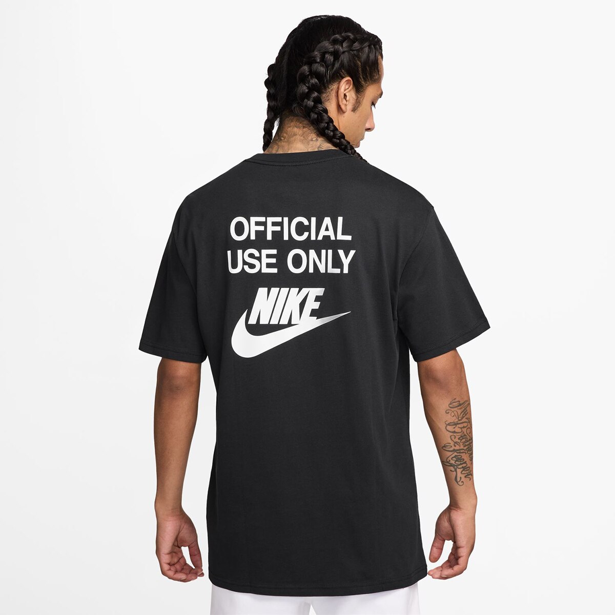 T-Shirt de Criança Sportswear Nike Preto-2