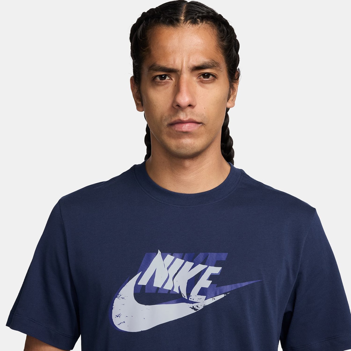 T-Shirt de Criança Sportswear Nike Azul-3