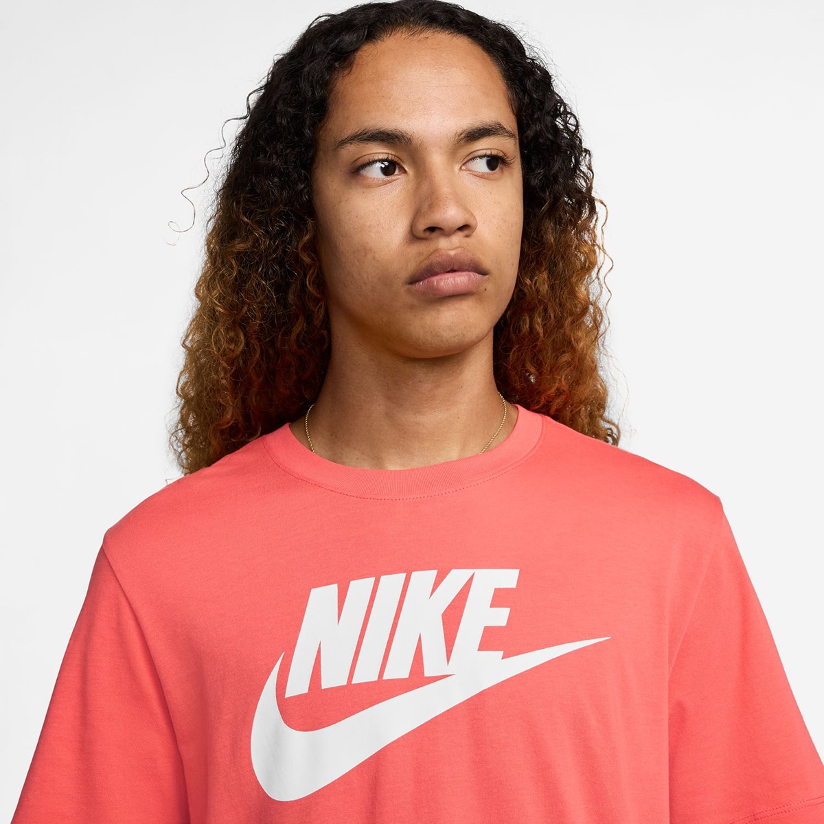 T-Shirt de Criança Sportswear Nike Laranja-3