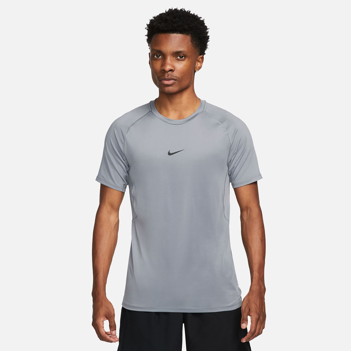 Camiseta de hombre Pro Nike - Gris Gris-1