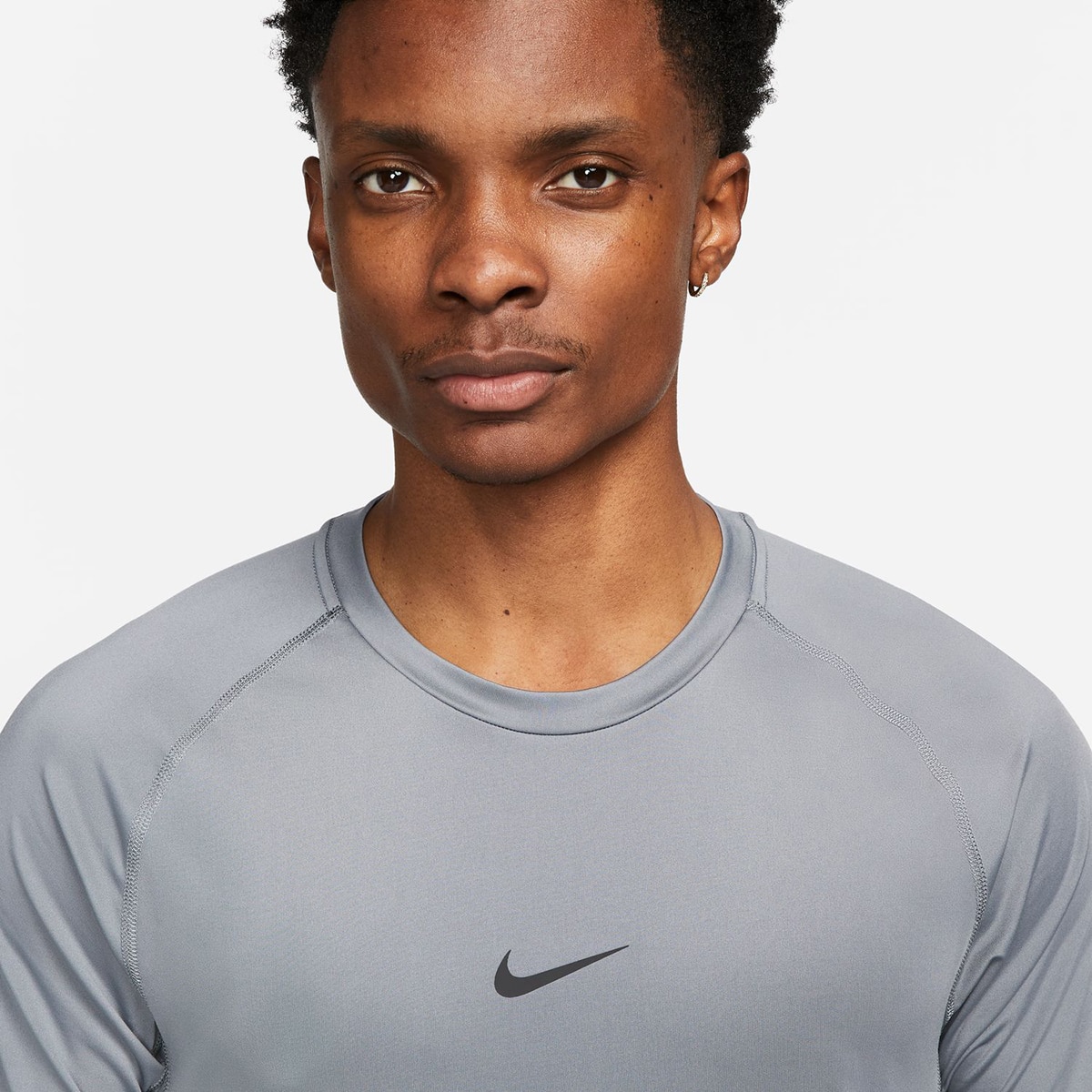 Camiseta de hombre Pro Nike - Gris Gris-3