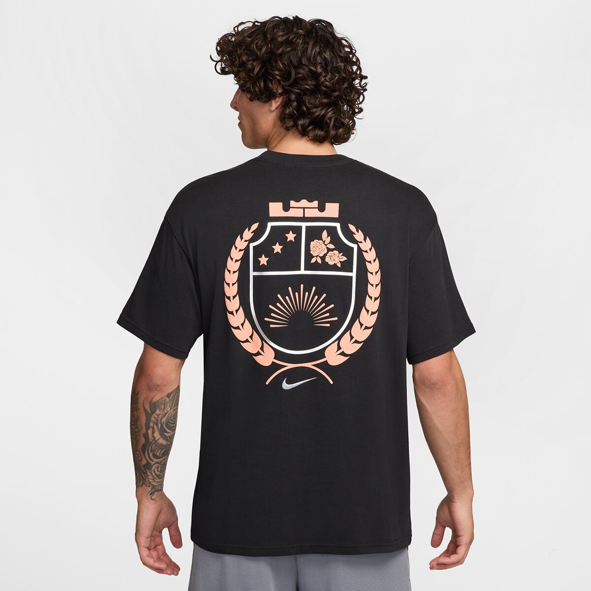 T-shirt de Homem LeBron Max90 Preto-2