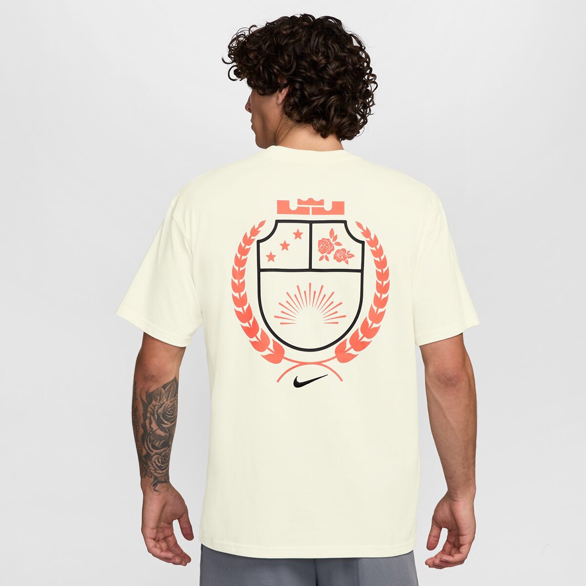 T-shirt de Homem LeBron Max90 Branco-2