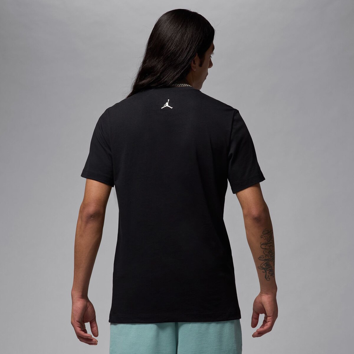 T-shirt de Homem Flight Essentials Preto-2