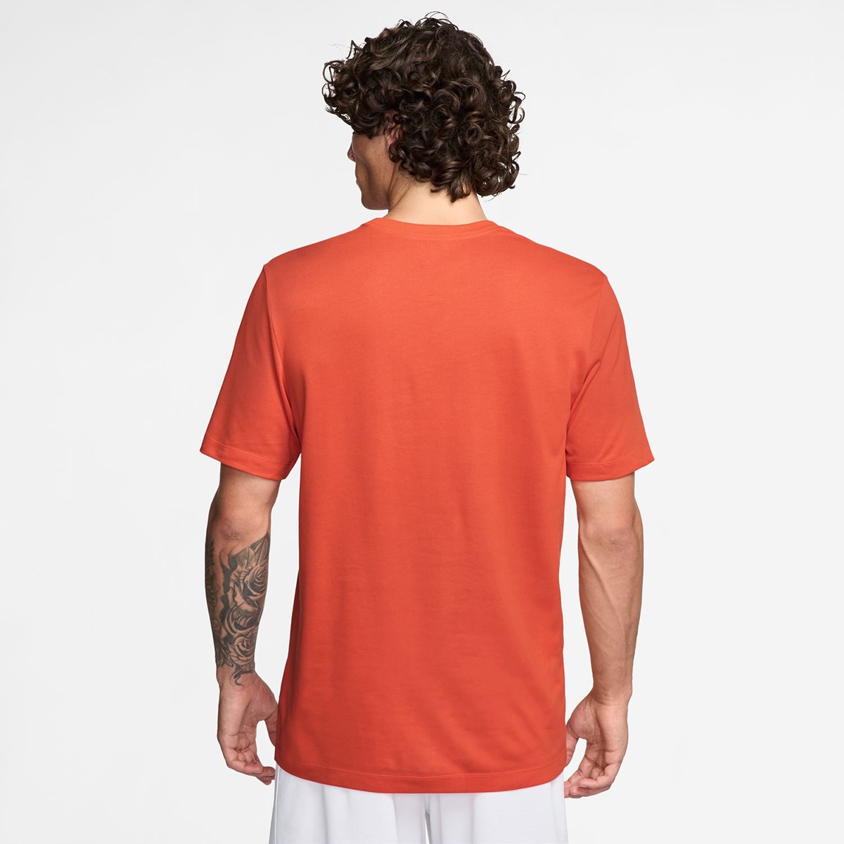 T-shirt de Homem Dri-FIT Basketball Laranja-2