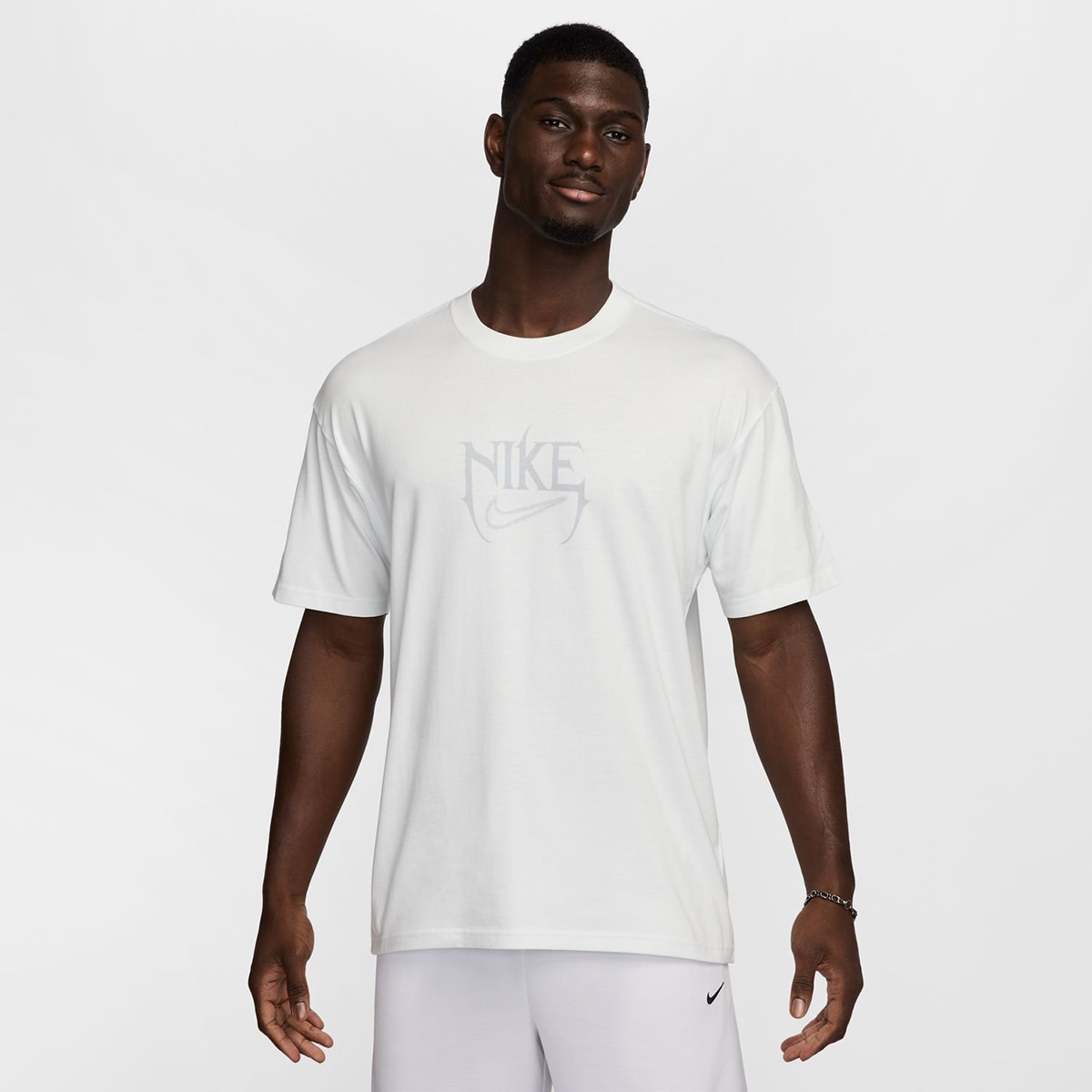 T-shirt de Homem Max90 Branco-1