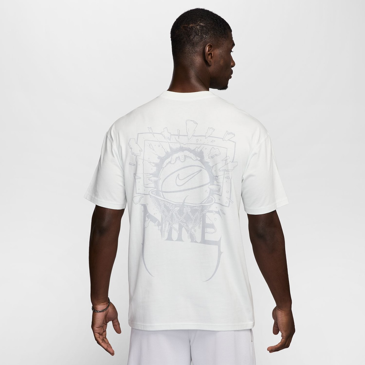 T-shirt de Homem Max90 Branco-2