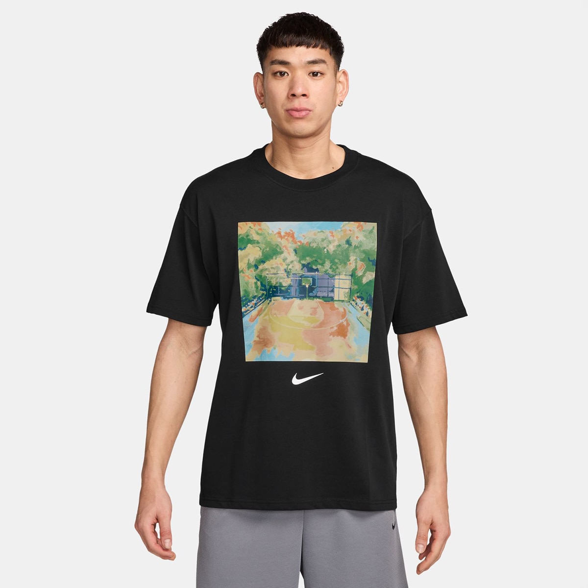 T-shirt de Homem Tee M90 Naos Preto-1