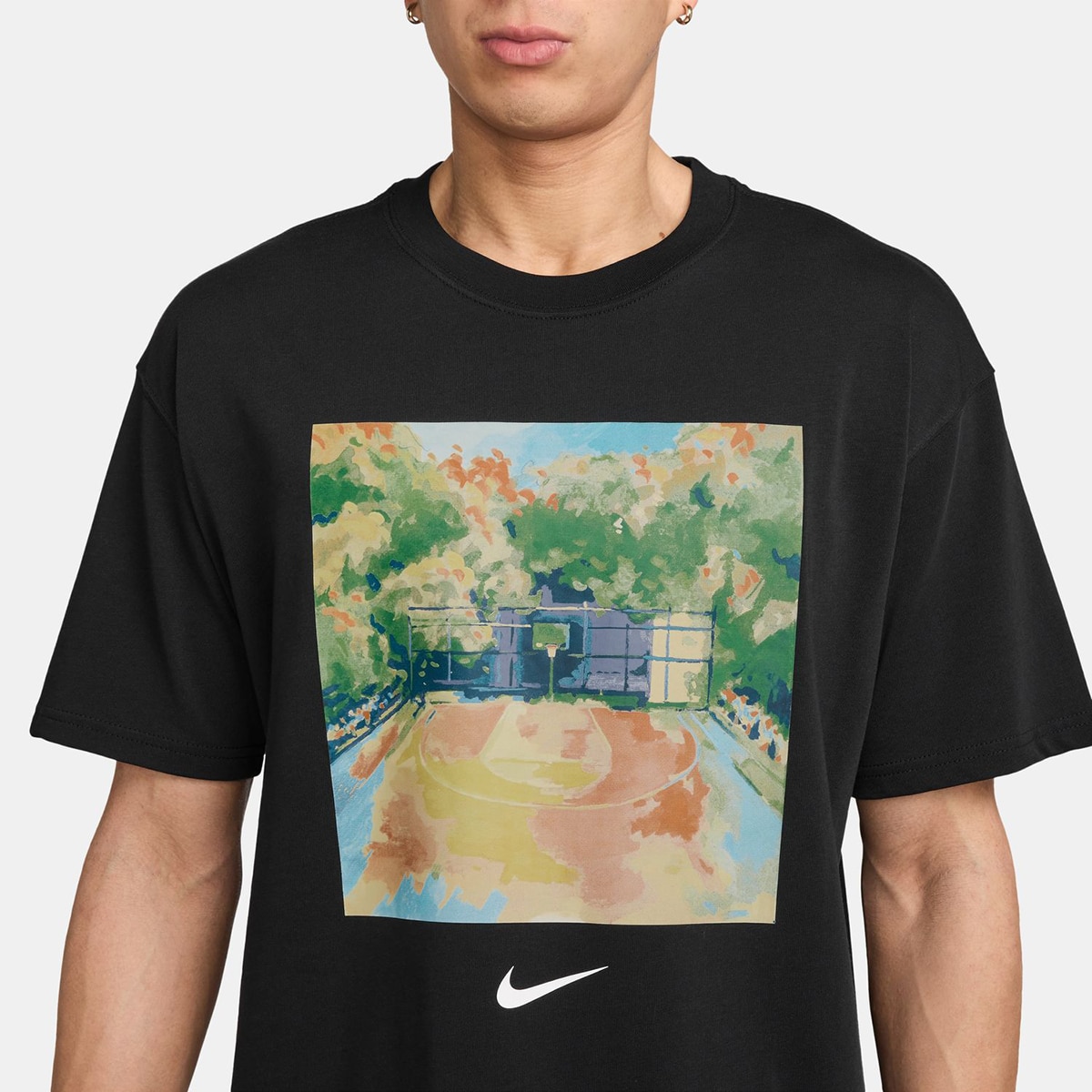 T-shirt de Homem Tee M90 Naos Preto-3