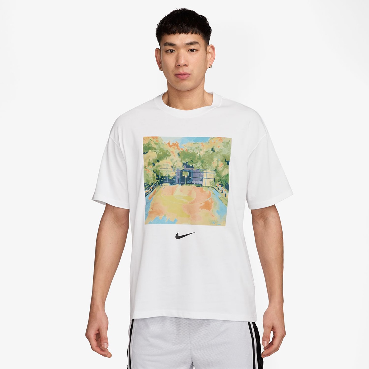 T-shirt de Homem Tee M90 Naos Branco-1