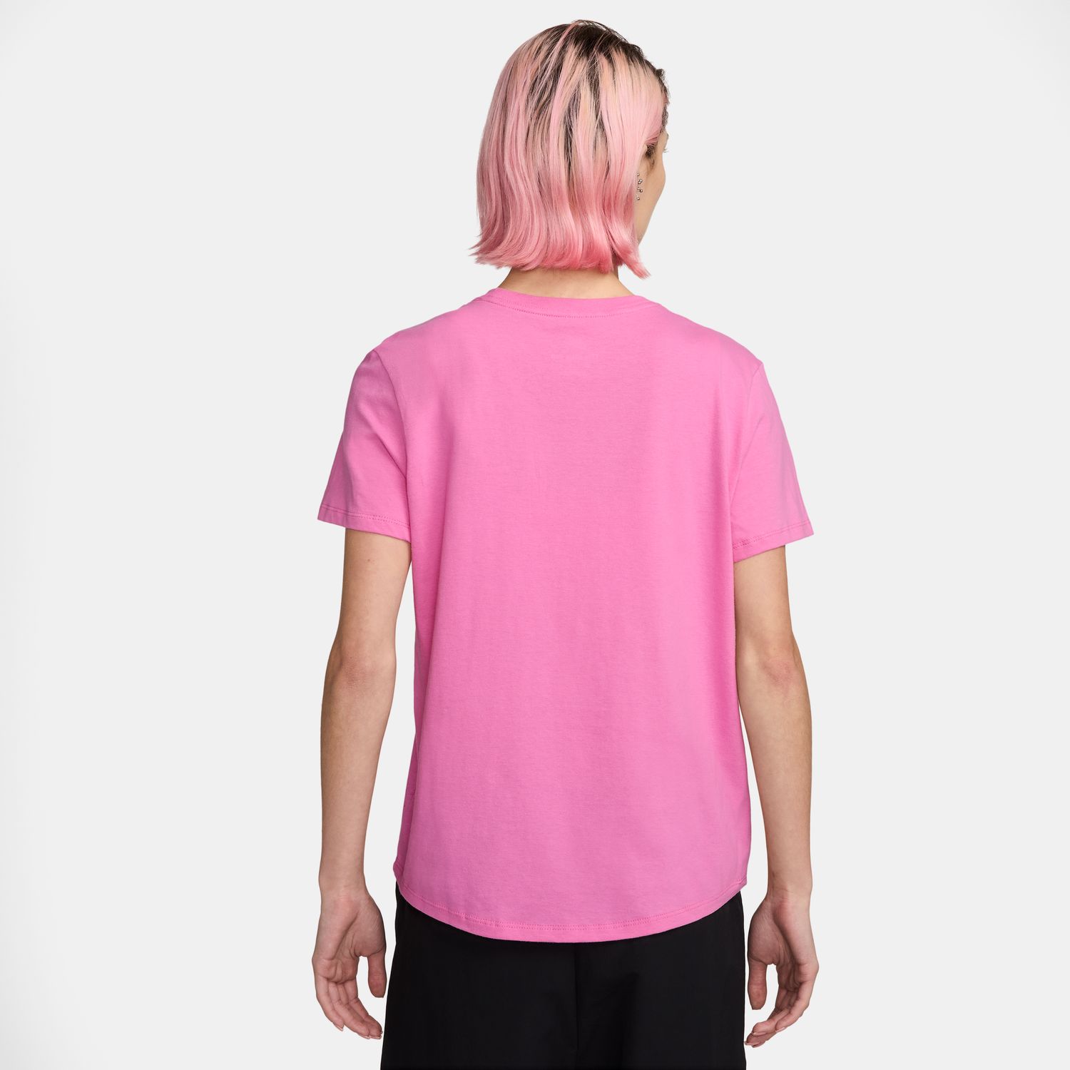 T-shirt de Mulher Sportswear Club Essentials Rosa-2