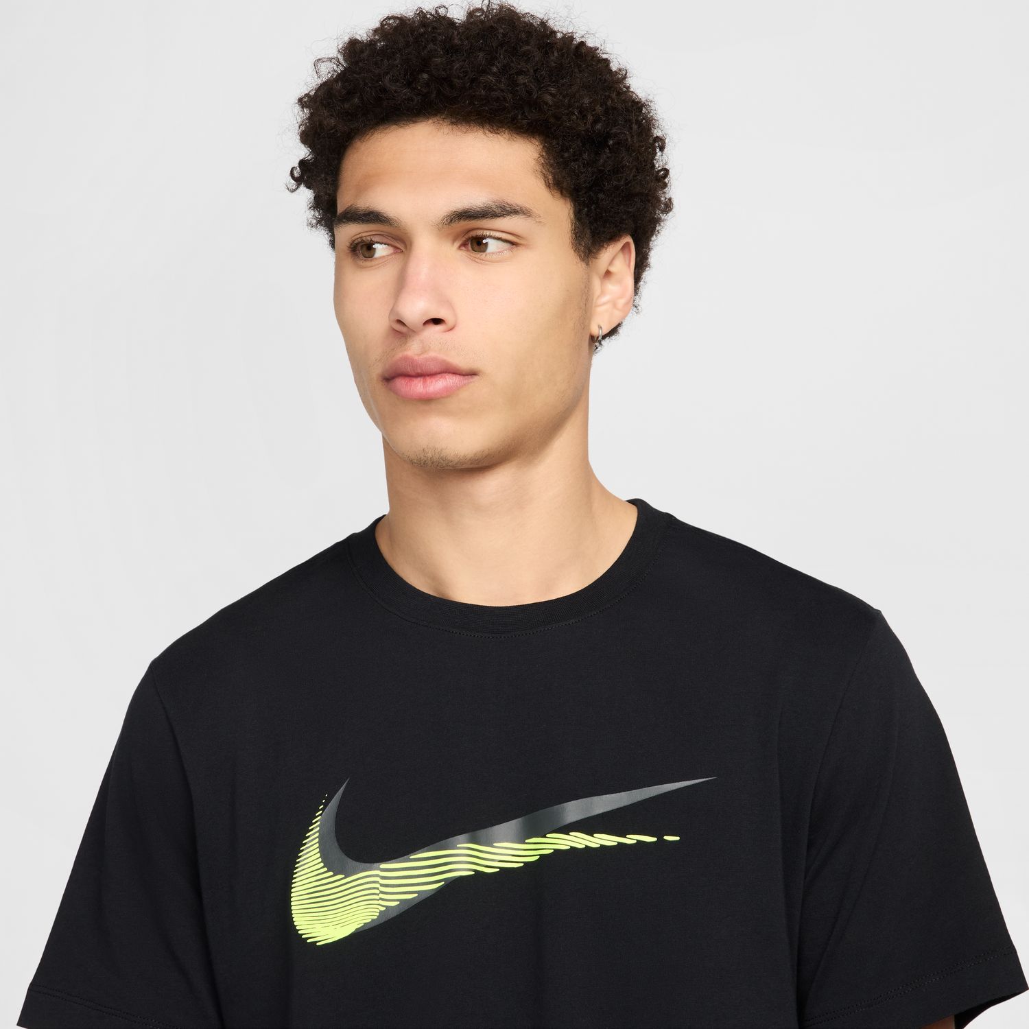 T-Shirt de Criança Sportswear Nike Preto-3