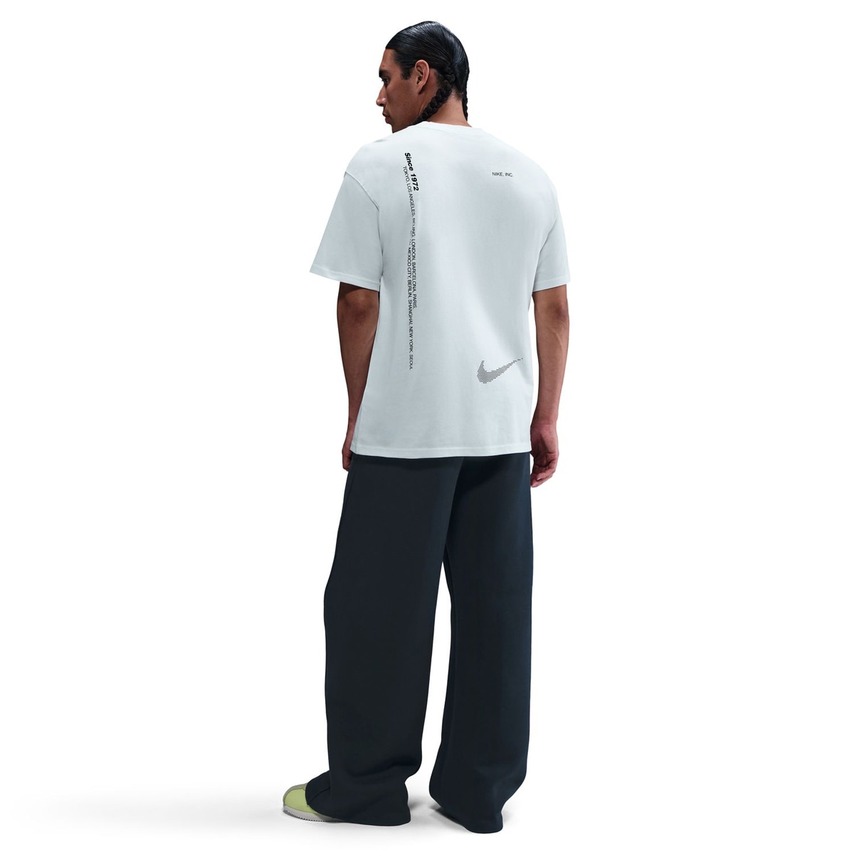 T-shirt de Homem M90 Swoosh Branco-2