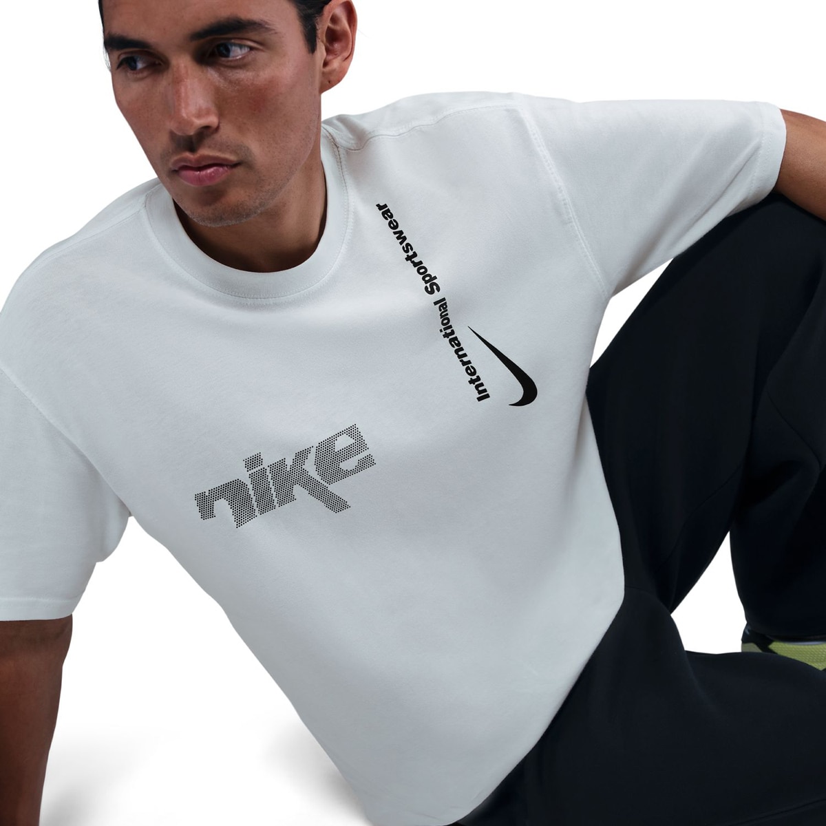T-shirt de Homem M90 Swoosh Branco-5
