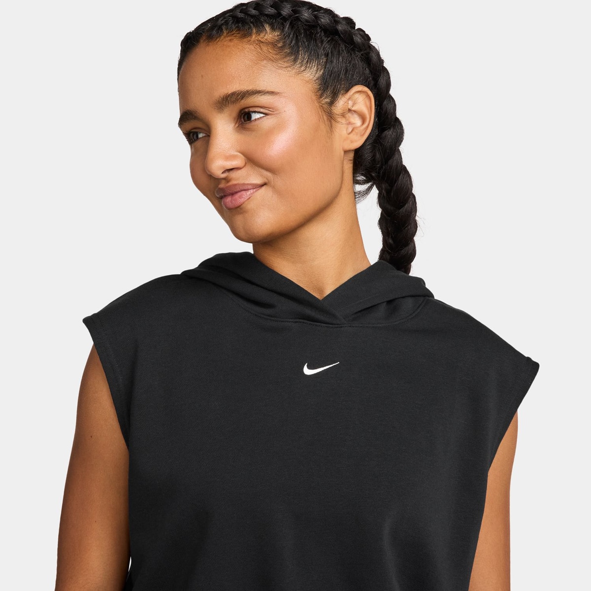 T-shirt de Mulher Chill Terry Hdy Preto-3