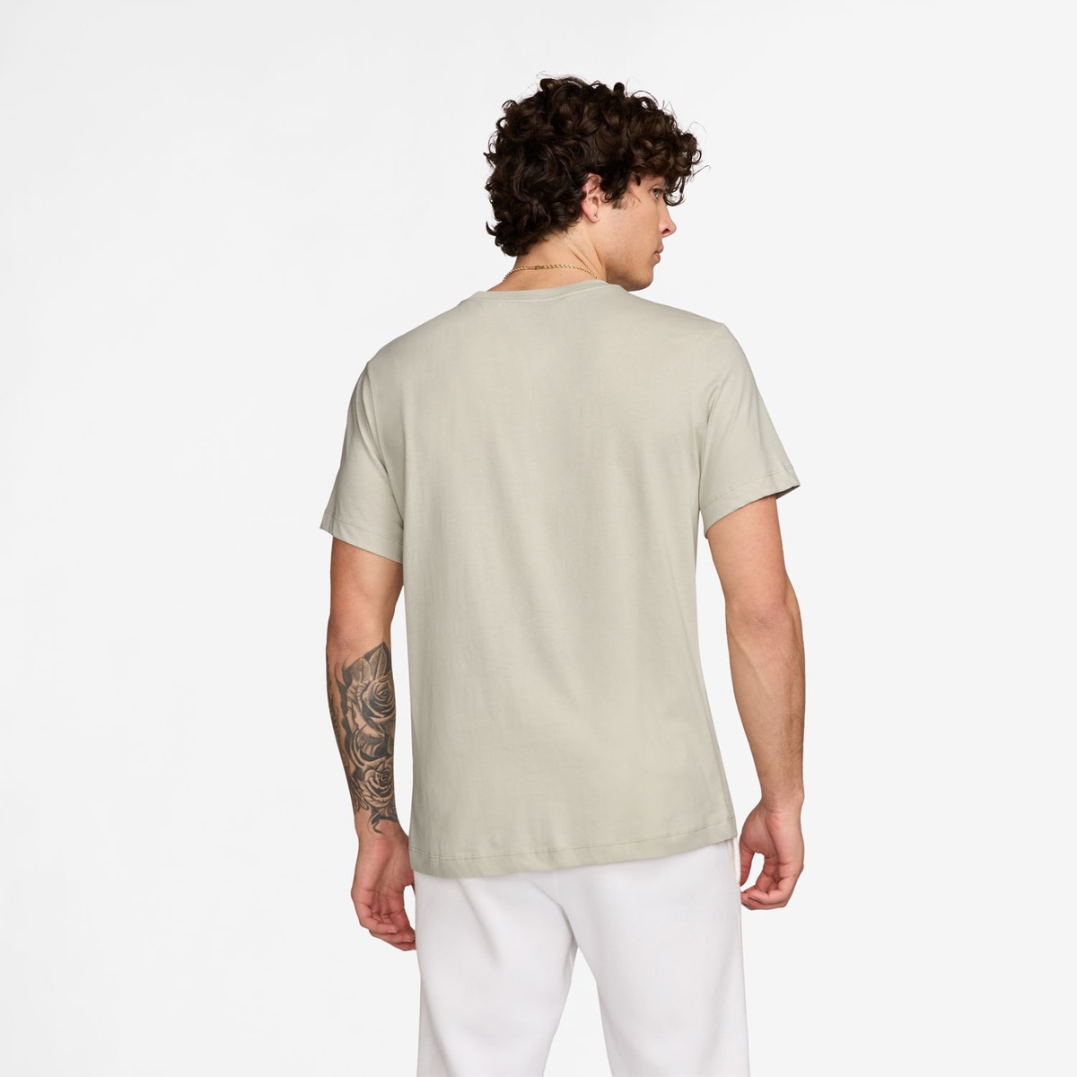 T-Shirt de Criança Sportswear Nike Cinzento-2