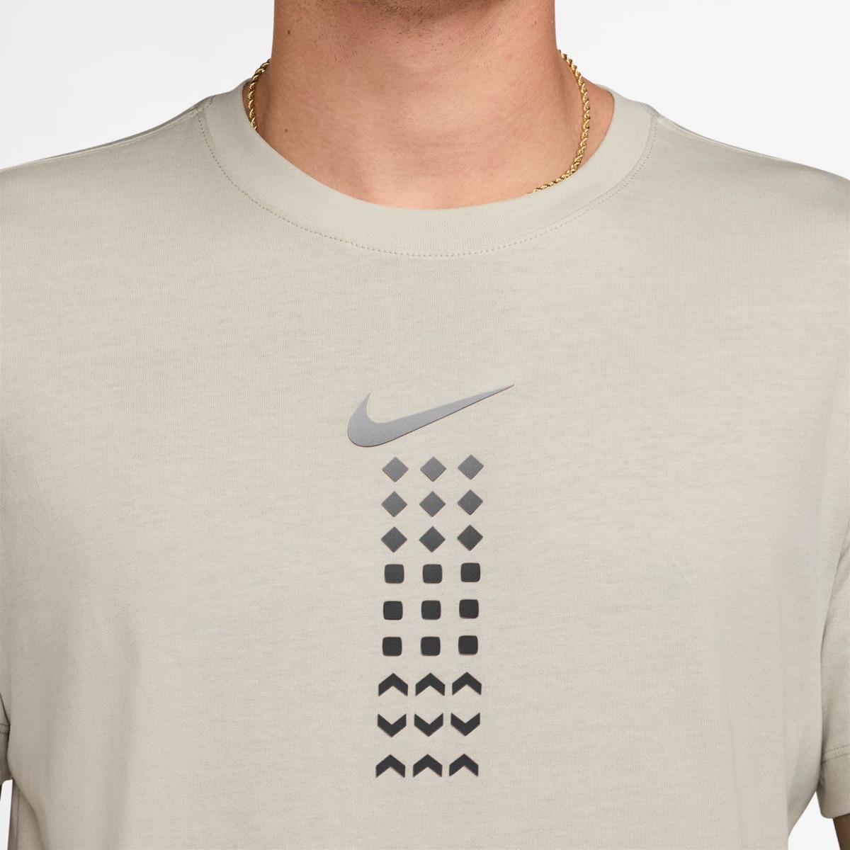 T-Shirt de Criança Sportswear Nike Cinzento-3