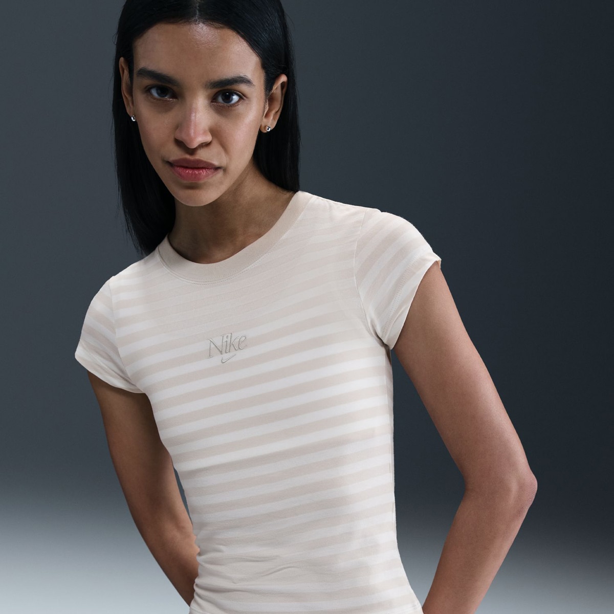 T-shirt de mulher Sportswear Nike Branco-1