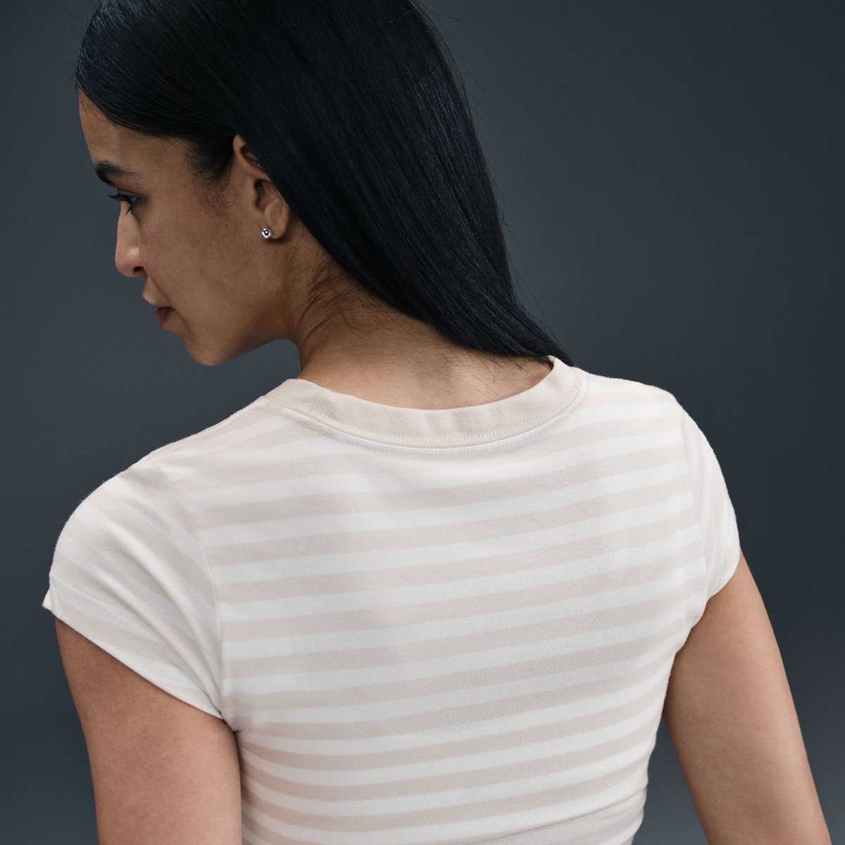 T-shirt de mulher Sportswear Nike Branco-4