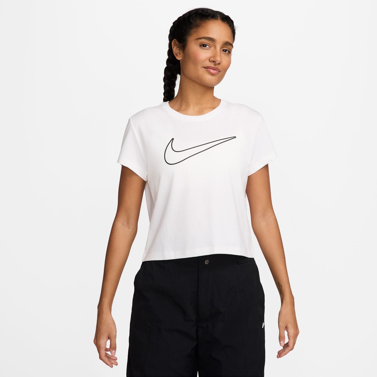 T-shirt de mulher Sportswear Nike Branco-1