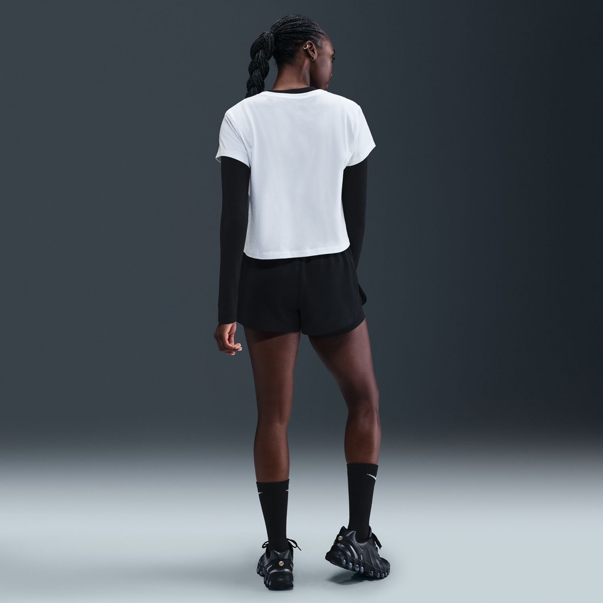 T-shirt de mulher Sportswear Nike Branco-2