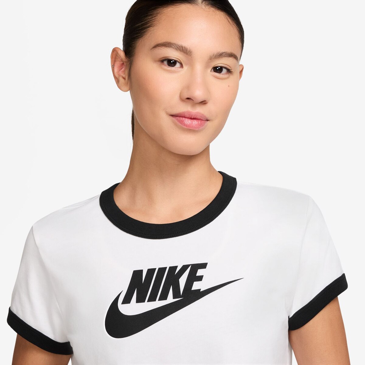 T-shirt de mulher Sportswear Nike Branco-3