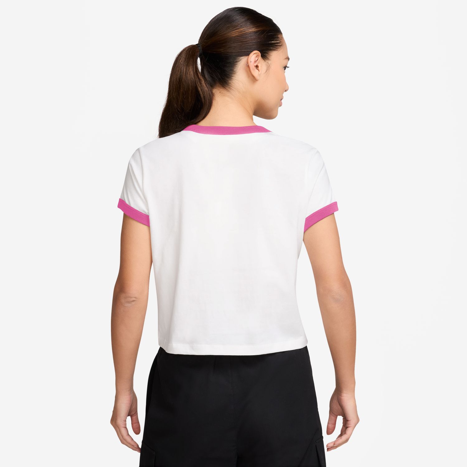 T-shirt de mulher Sportswear Nike Branco-2