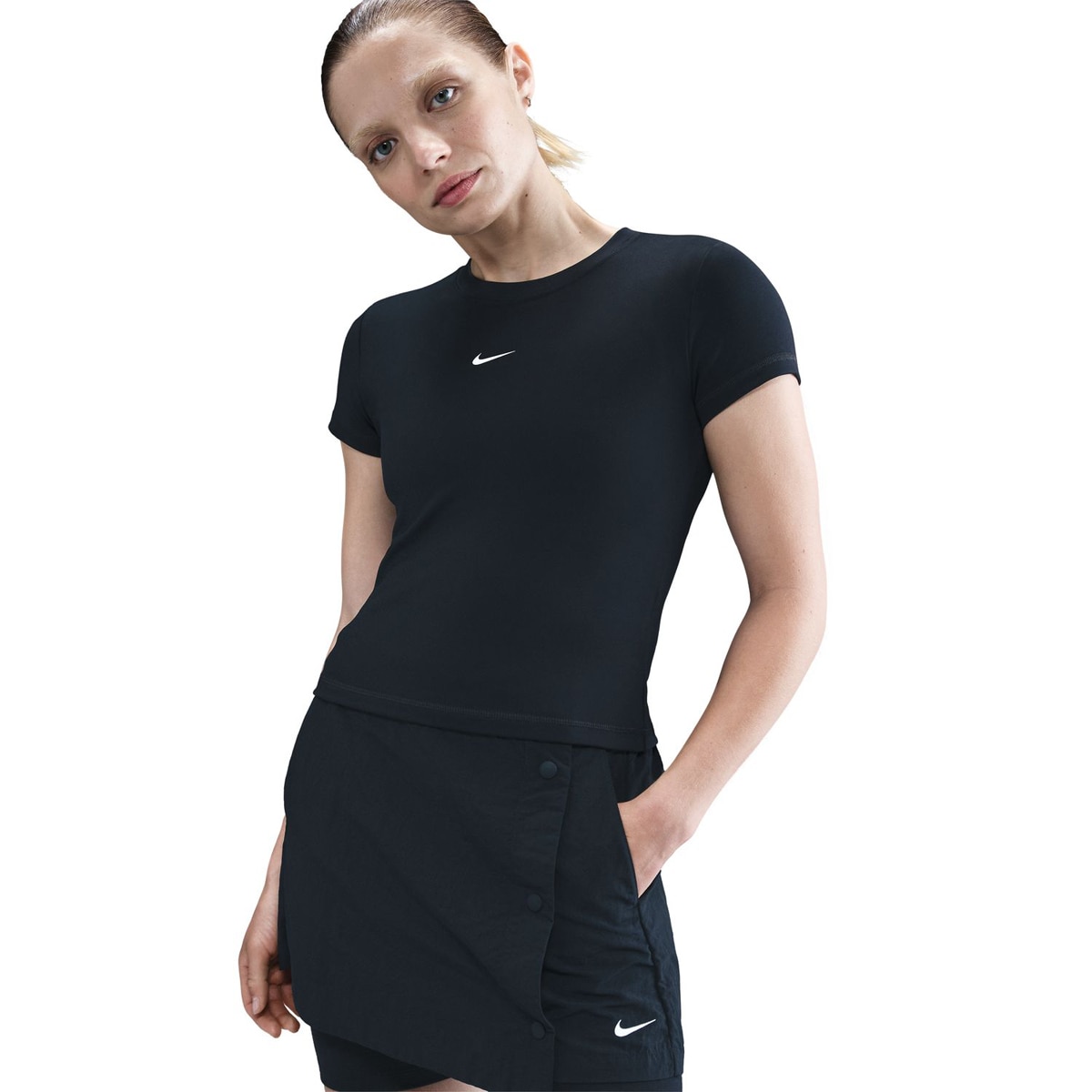 T-shirt de mulher Sportswear Nike Preto-1