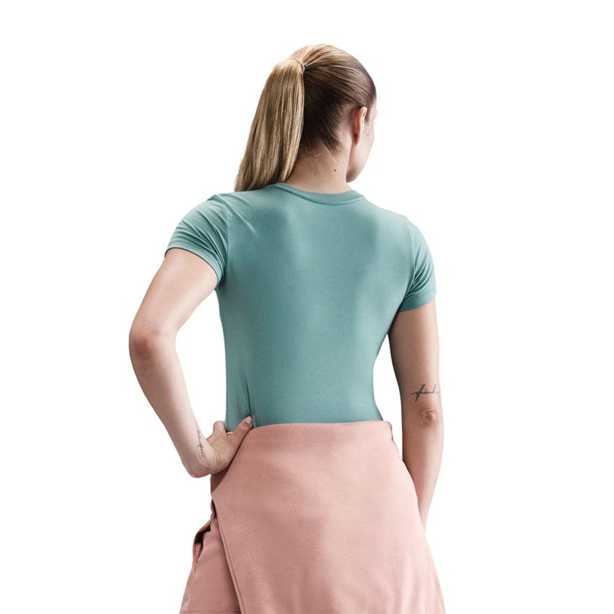 T-shirt de Mulher Sportswear Chill Knit Azul-2