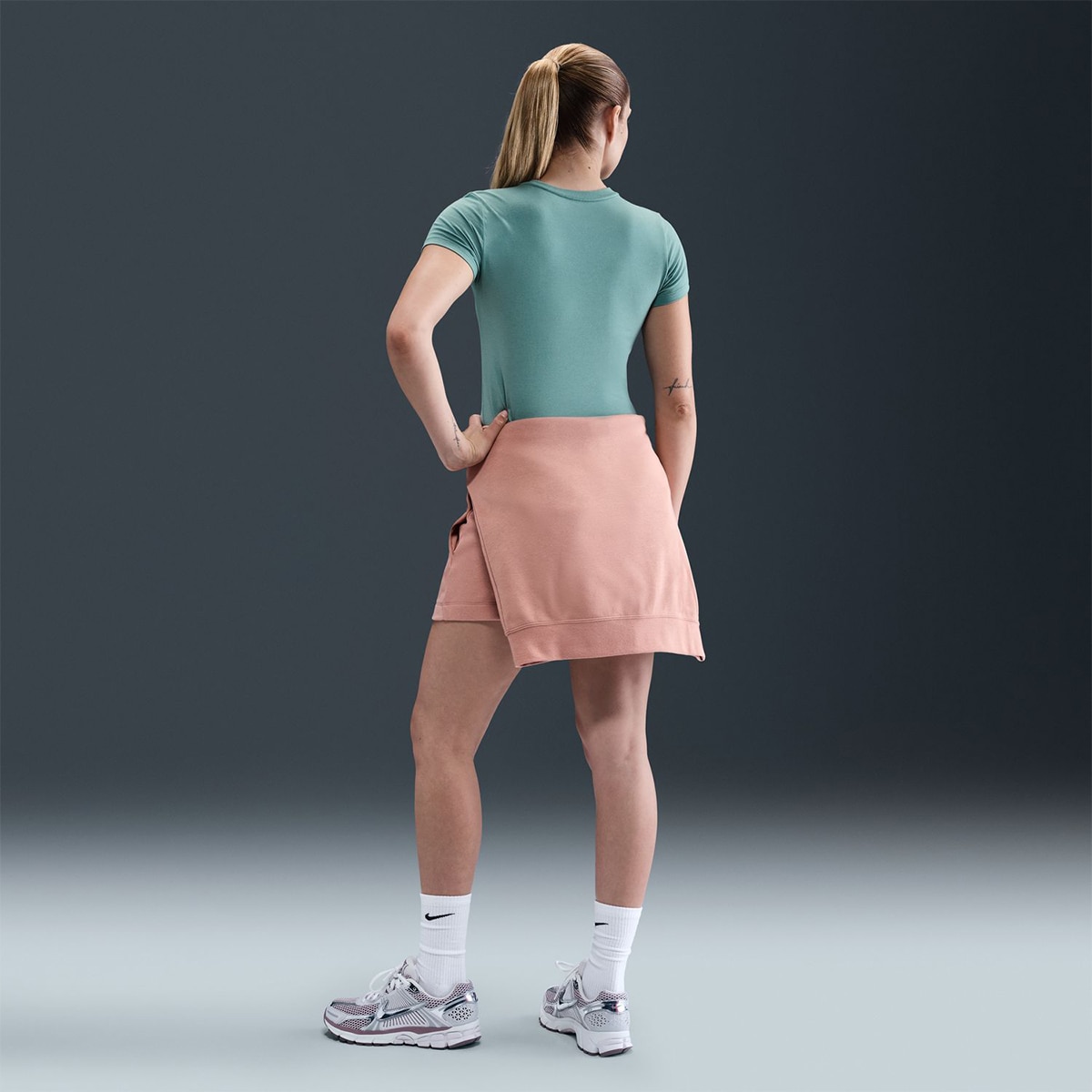 T-shirt de Mulher Sportswear Chill Knit Azul-8