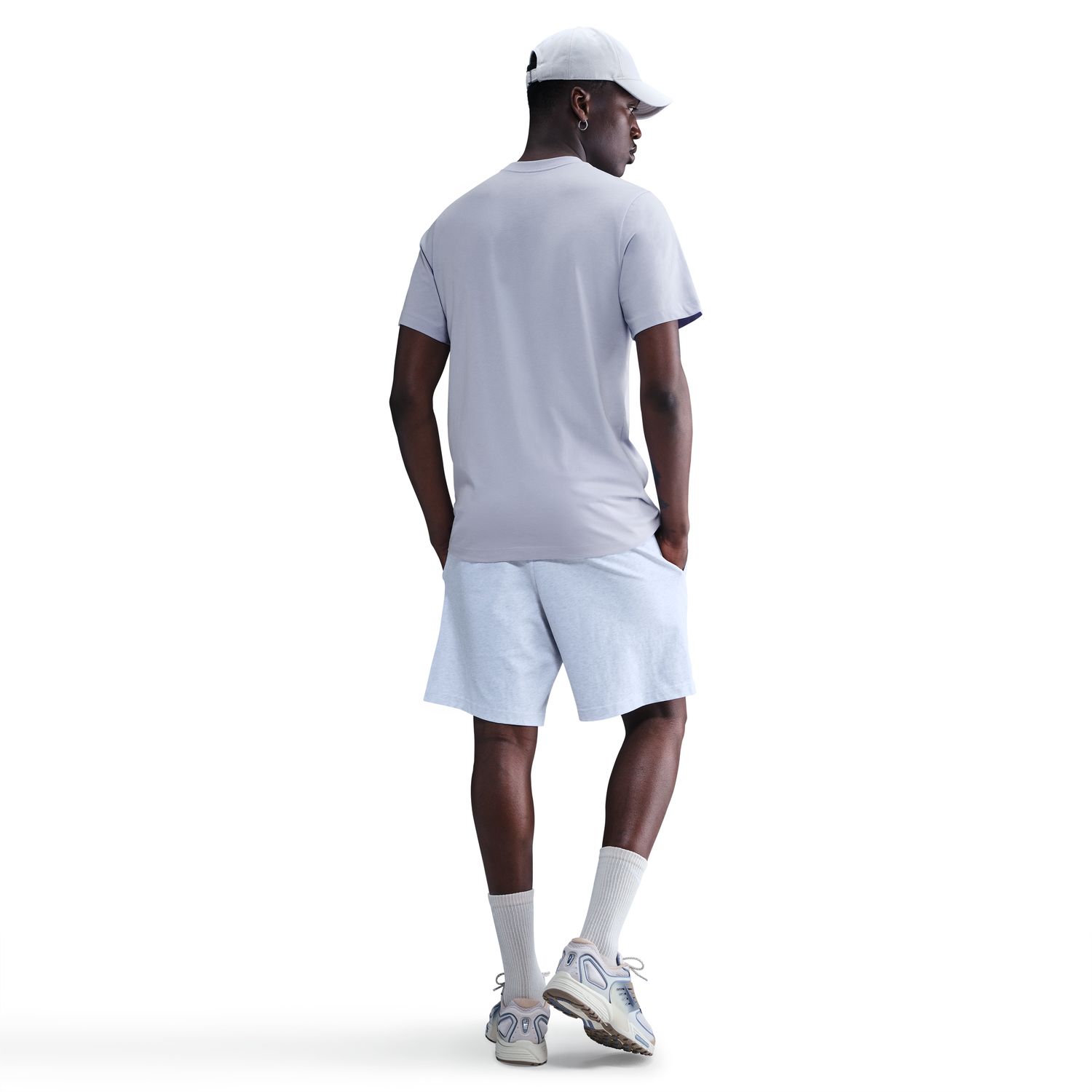 T-shirt de homem Sportswear Club Nike Cinzento-2