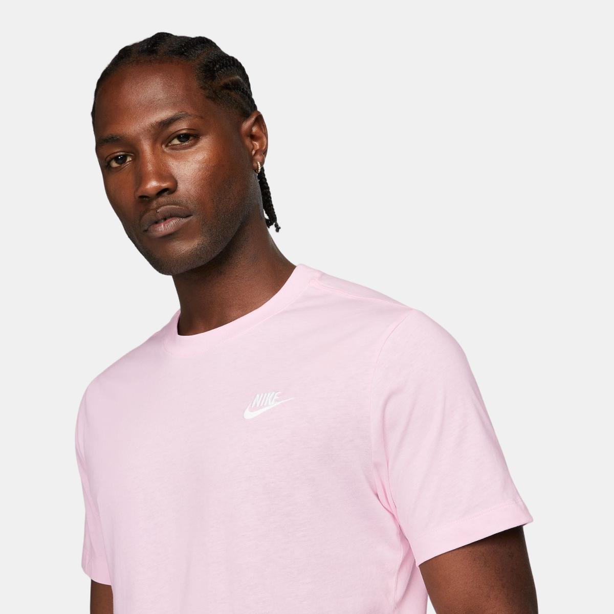 T-shirt de Homem Sportswear Club Tee Rosa-3