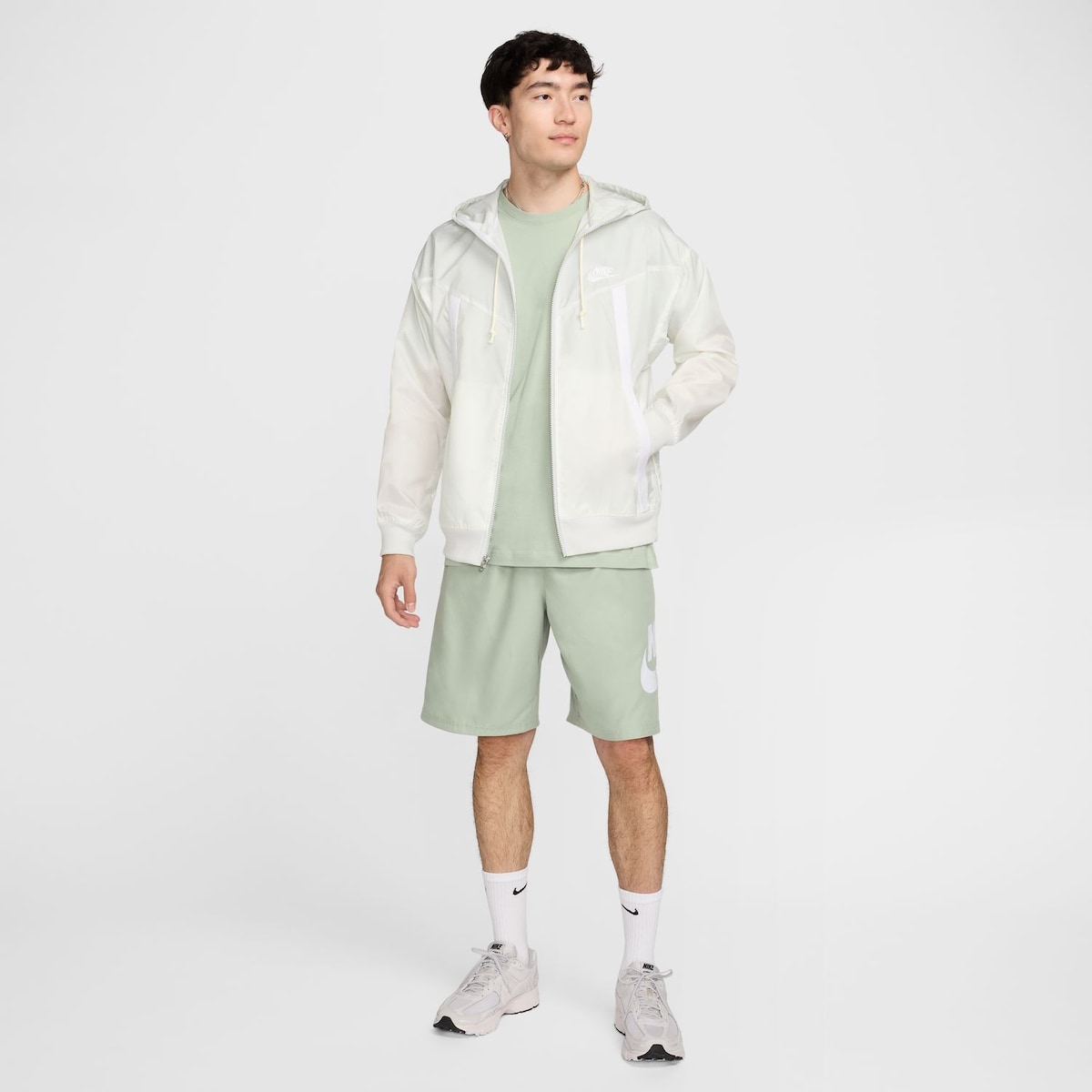 T-shirt de homem Sportswear Club Nike Verde-4