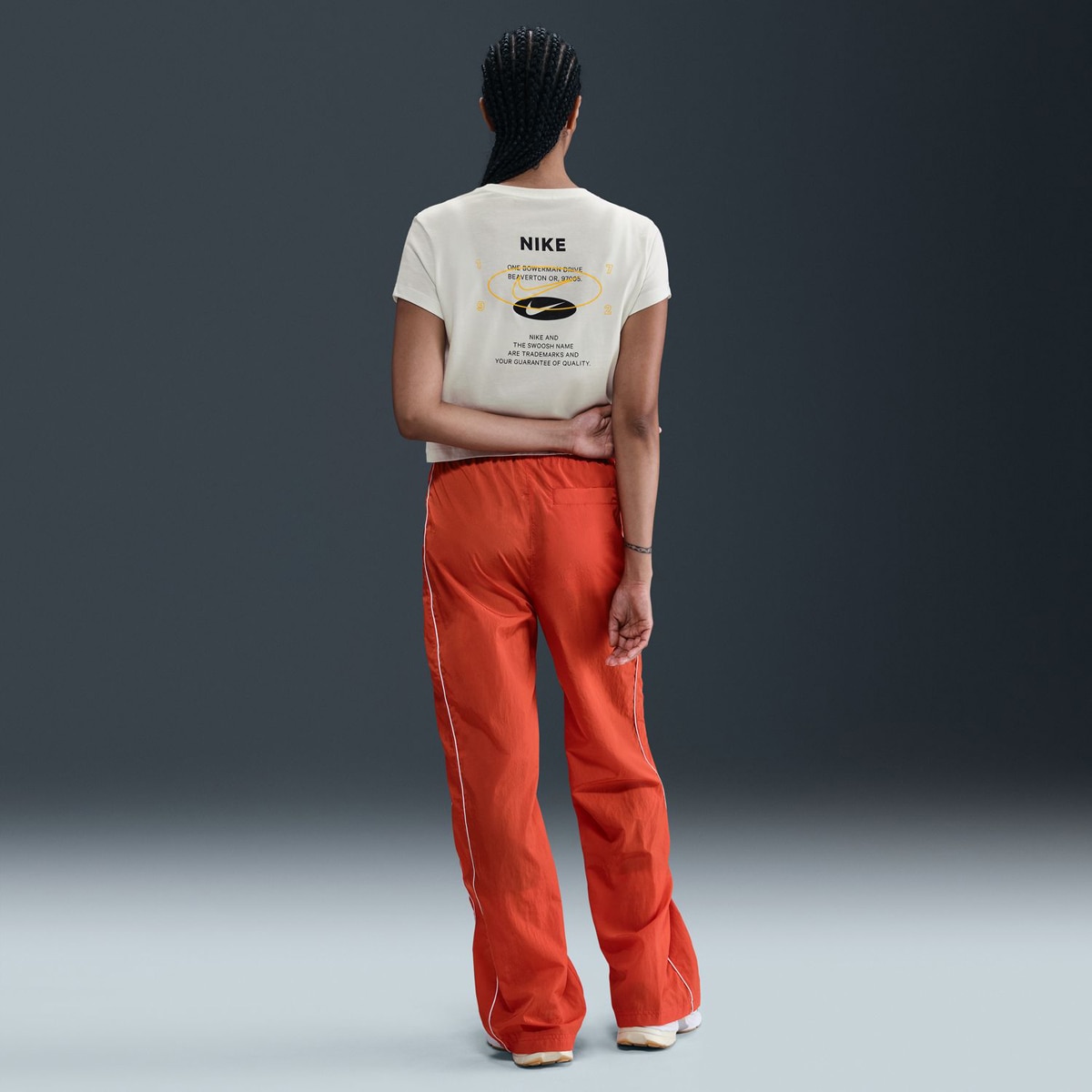 T-shirt de mulher Sportswear Nike Branco-2