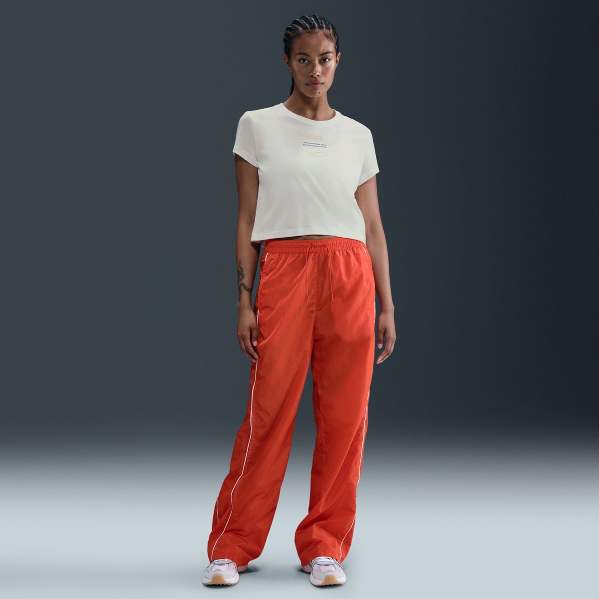 T-shirt de mulher Sportswear Nike Branco-3