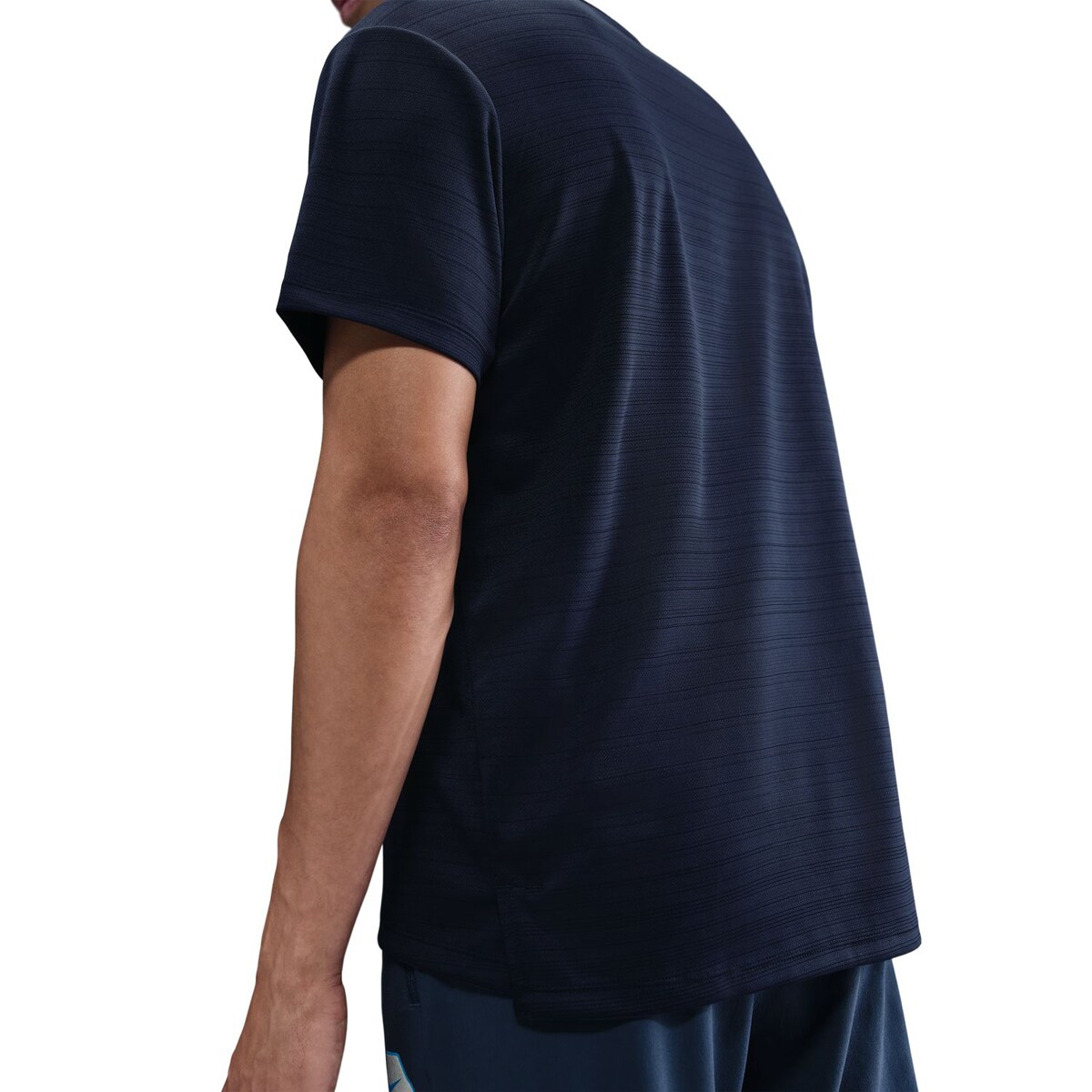 T-shirt de Homem Sportswear Cs Run Tee Azul-marinho-4